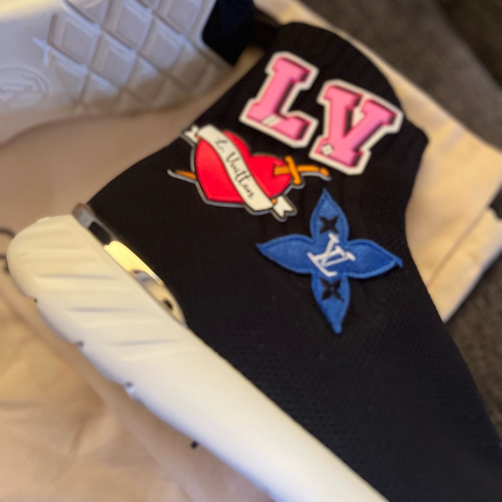 Exclusive and 100% authentic LV slip on sneakers for women.